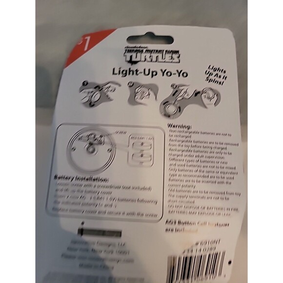 NIB Nickelodeon Teenage Mutant Ninja Turtles Light Up YO-YO - Picture 11 of 14